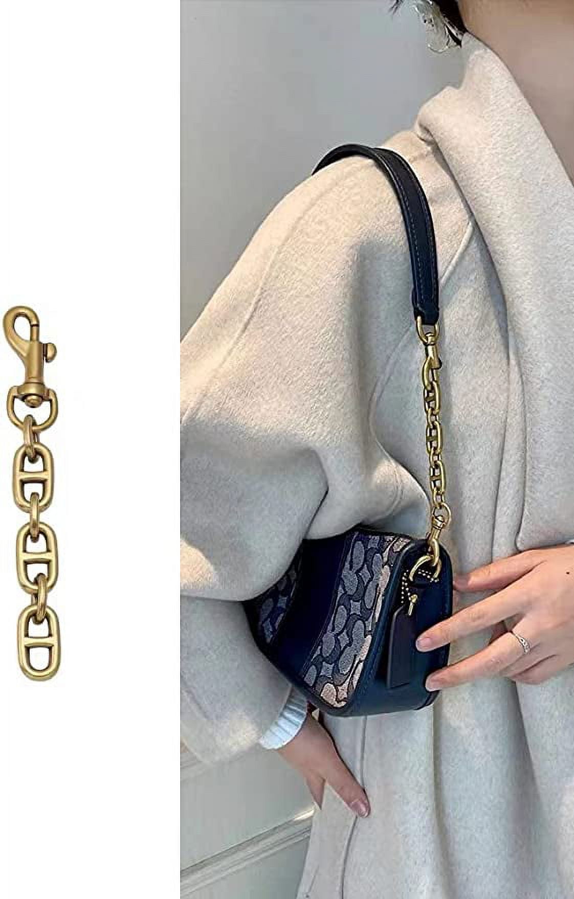 WUTA Bag Chain for LV Coach Bags Strap Extension Pearl Chain Bag  Accessories Underarm Diagonal Handbag Belt Bag Strap Extension - AliExpress